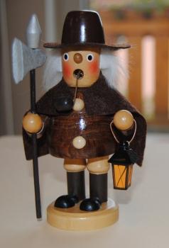 Räuchermännchen Nachtwächter mit Lampe
